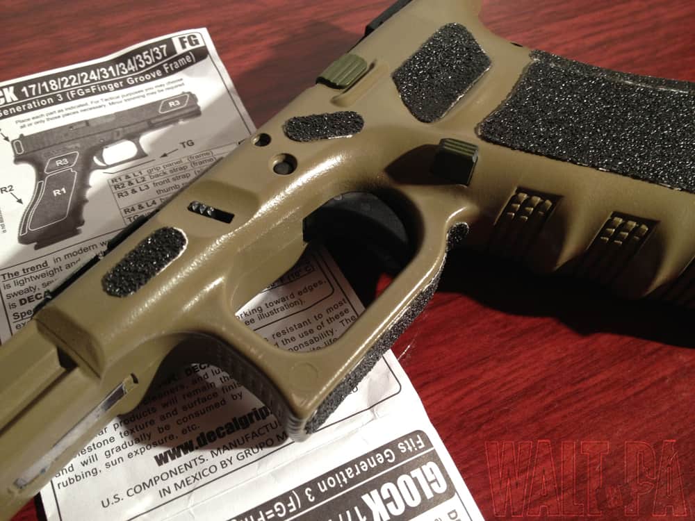 Improvising with Glock Decal Grips Walt In PA