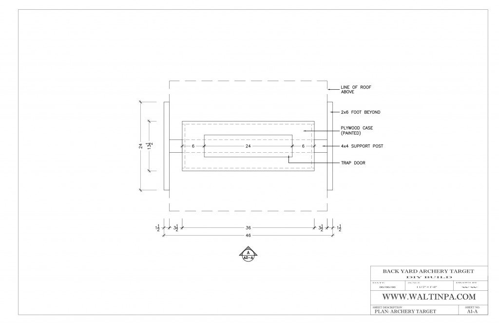 Back Yard Archery Target - Plan