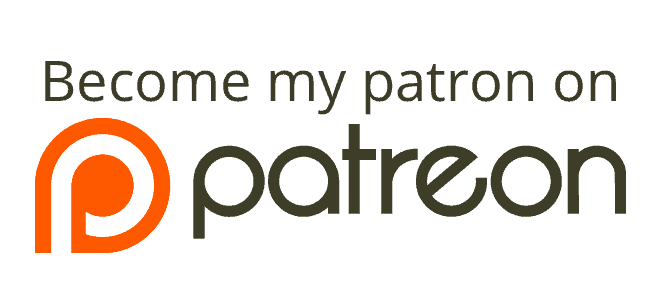 Become my Patron on Patreon