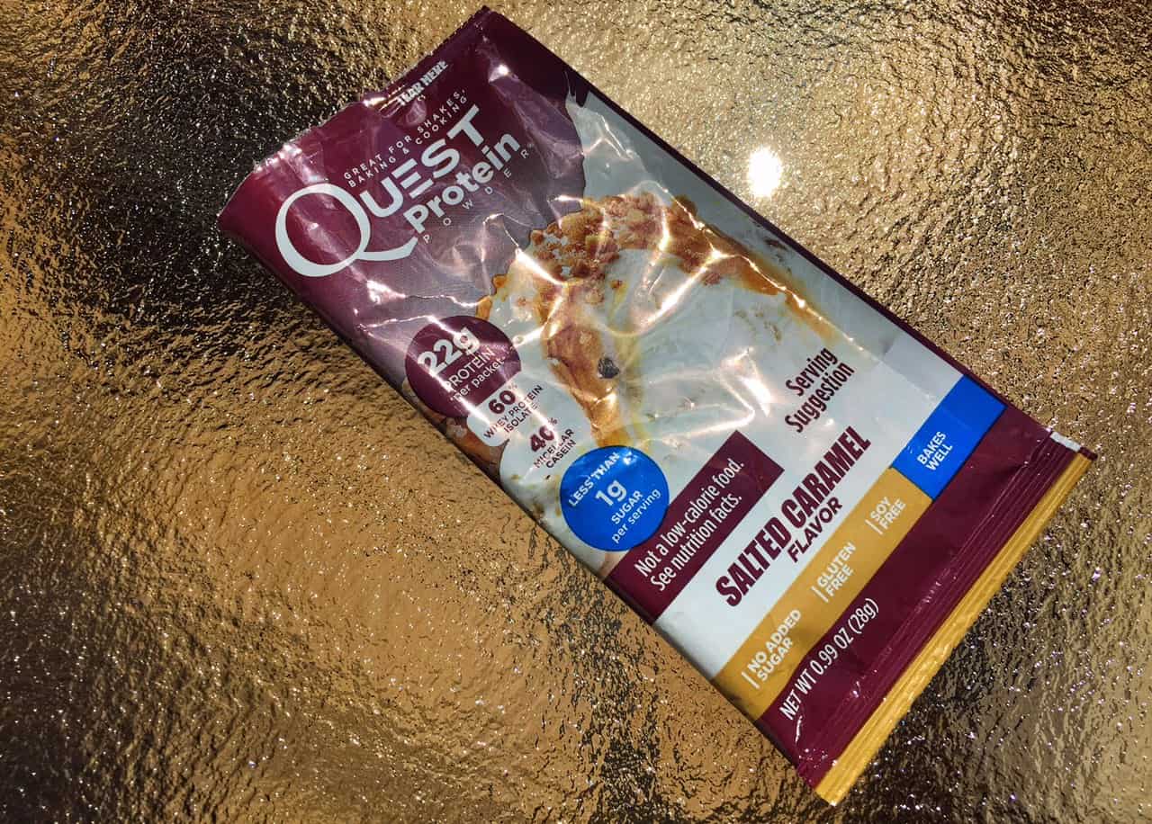 Quest Protein Powder - Salted Caramel Sample