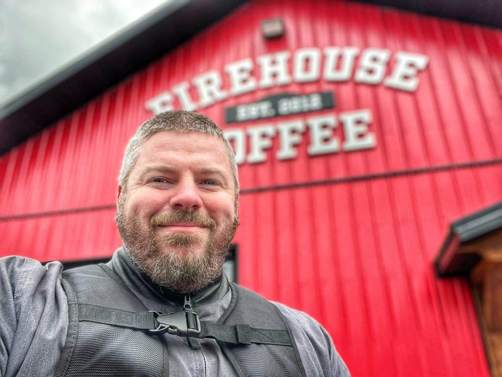 Walt at Firehouse Coffee