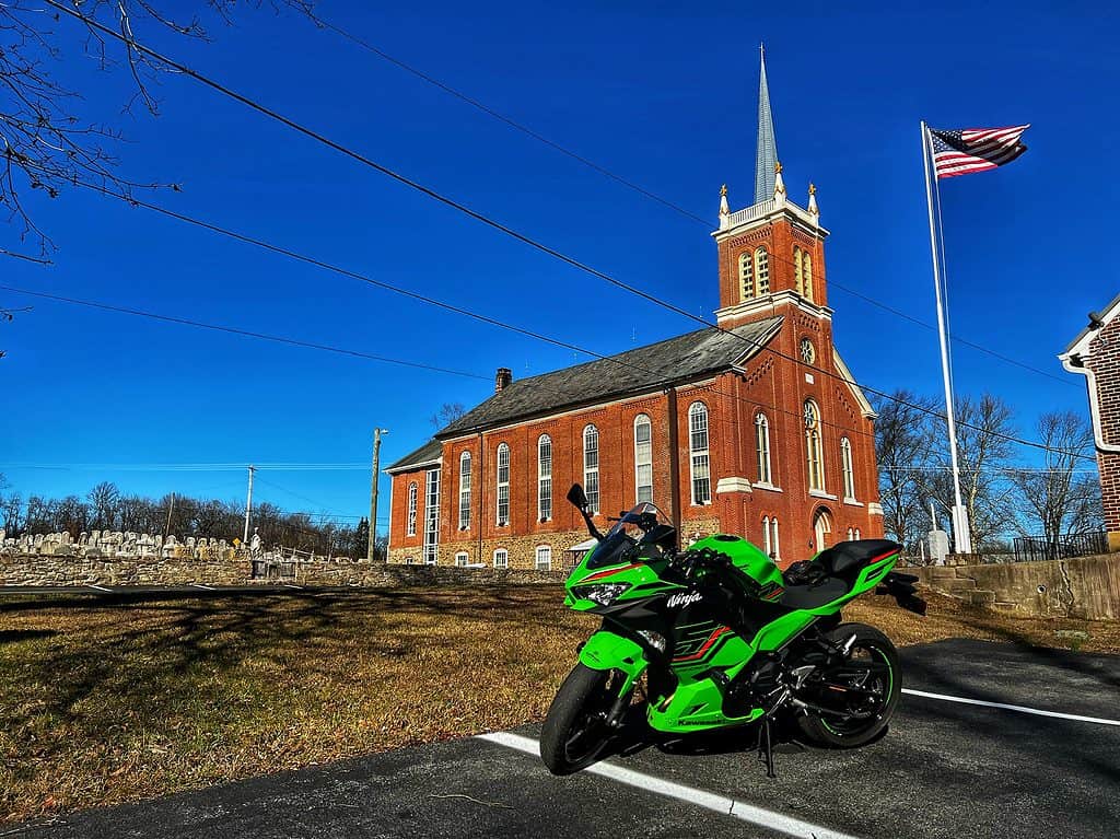 Motorcycle Adjacent Podcast: Episode 11 - Photo at Huff's Church