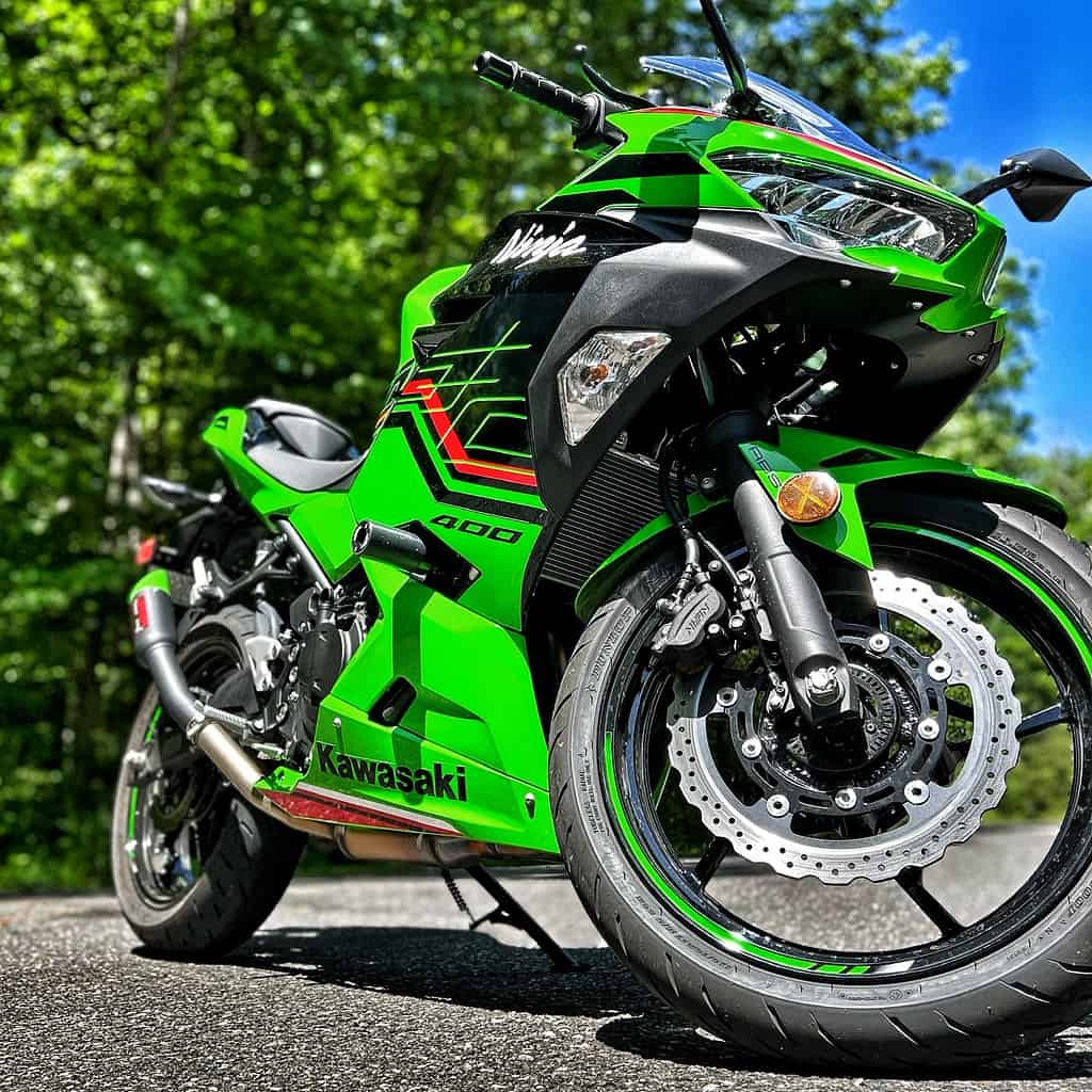 Ninja 400 Exhaust - Coffman's Shorty - 2