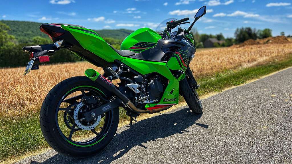 Ninja 400 Exhaust - Coffman's Shorty - 5