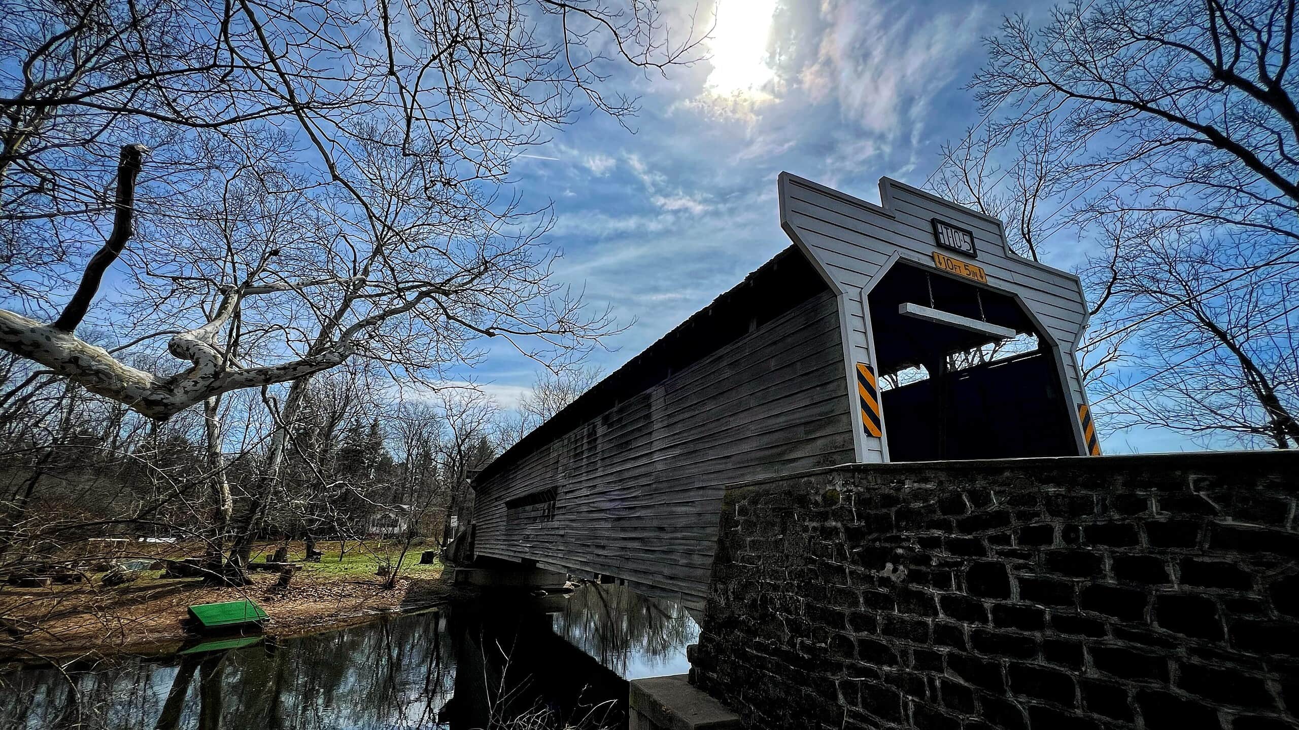 Kennedy Covered Bridge - Side
