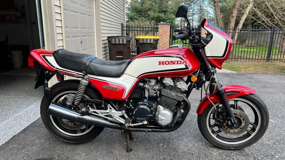 Adding a Third Motorcycle - 1983 Honda CB1100F - Facebook Ad