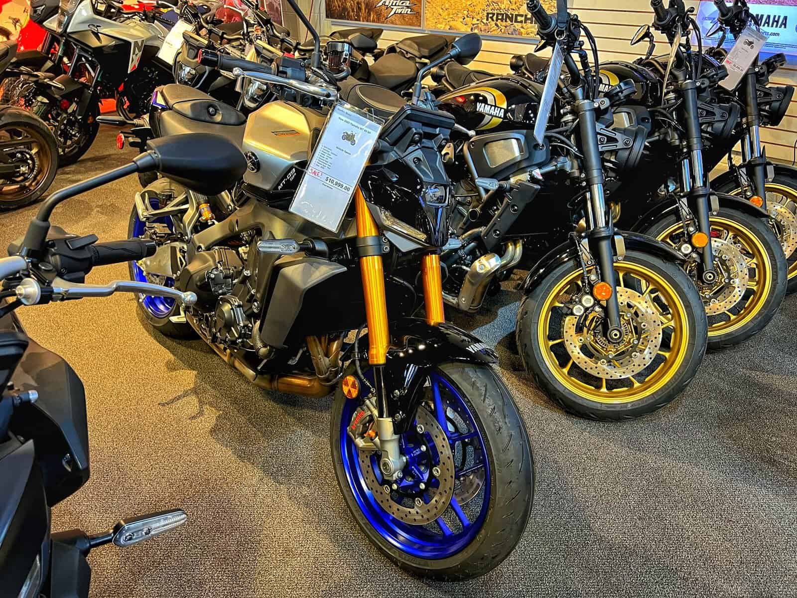 Visiting A Motorcycle Dealership - Martin Moto - Yamaha MT-09 SP