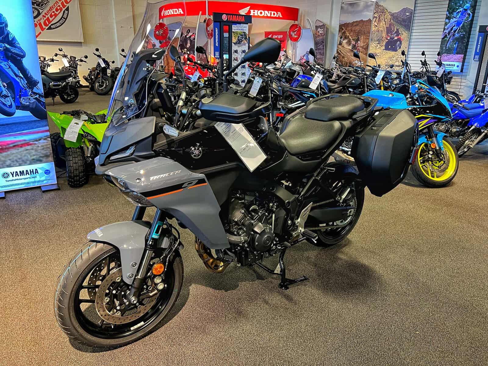 Visiting A Motorcycle Dealership - Martin Moto - Yamaha Tracer 9