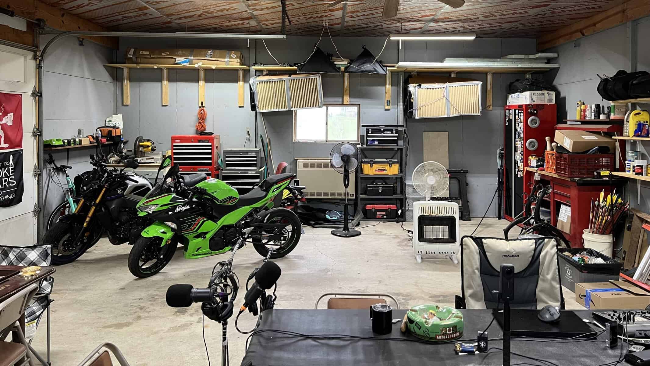 Motorcycle Restoration Project - Garage Cleanout