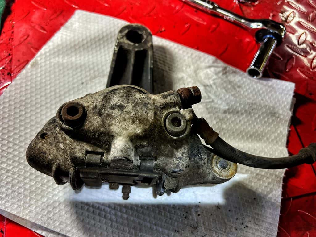 1976 Honda CB750F Rear Brake Caliper - 2