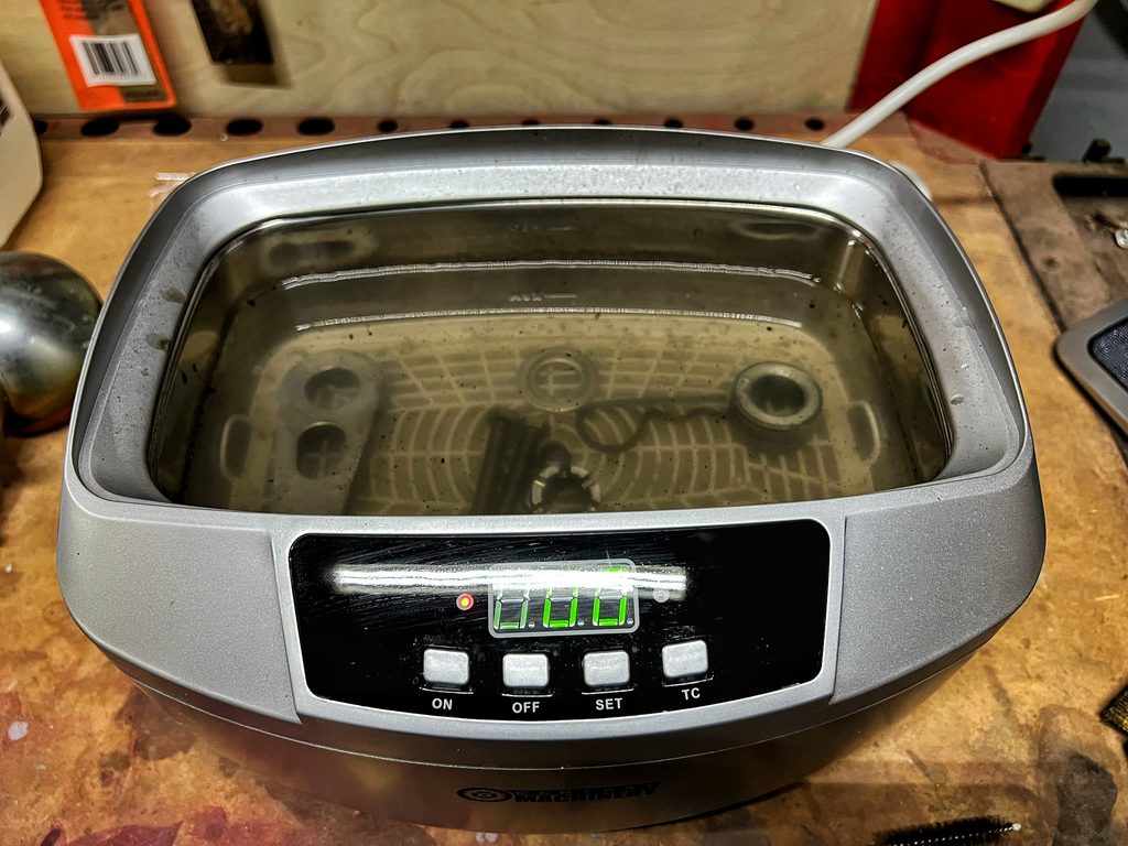 Cleaning CB750F - Ultrasonic Cleaner