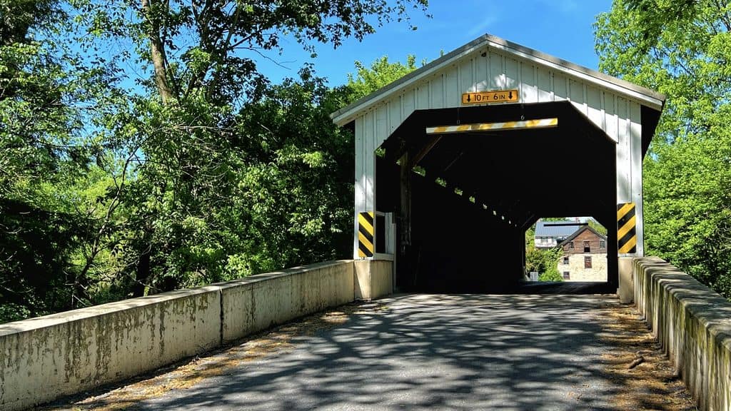 Lancaster County Covered Bridges - Baumgardeners Mill Covered Bridge - 5