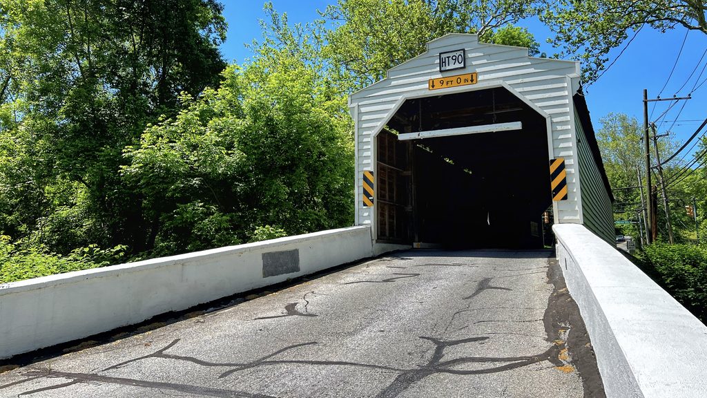 Lancaster County Covered Bridges - Gibson Covered Bridge - 2
