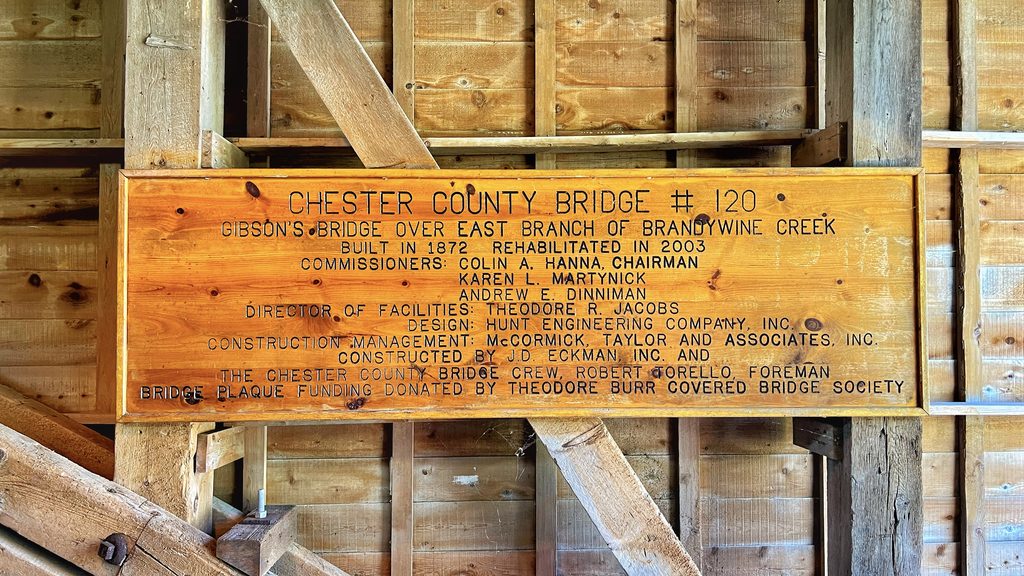 Lancaster County Covered Bridges - Gibson Covered Bridge - 3