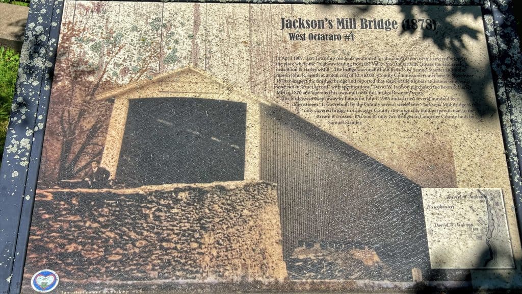 Lancaster County Covered Bridges - Jacksons Mill Covered Bridge - 6