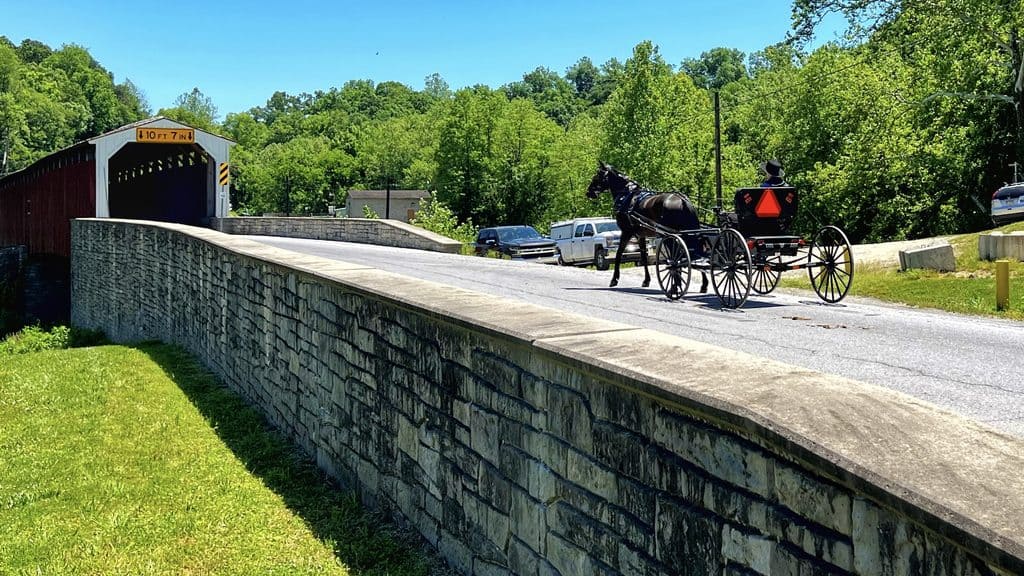 Lancaster County Covered Bridges - Pine Grove Covered Bridge - 1