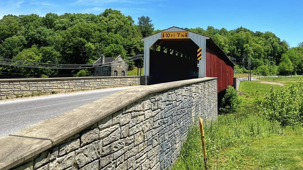 Lancaster County Covered Bridges - Pine Grove Covered Bridge - 2