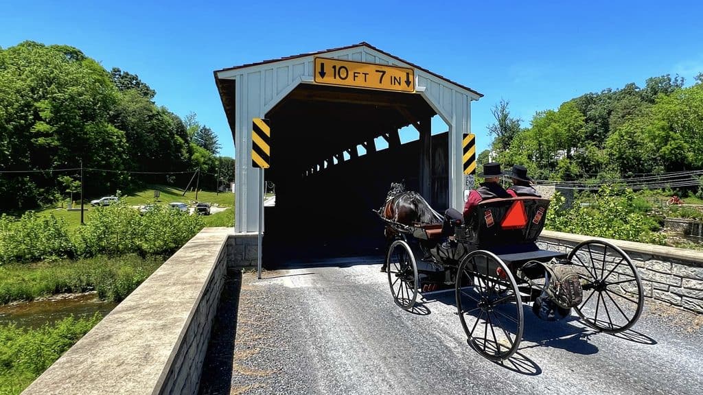 Lancaster County Covered Bridges - Pine Grove Covered Bridge - 4