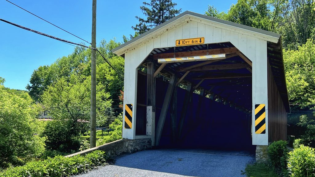 Lancaster County Covered Bridges - White Rock Forge  Covered Bridge - 3