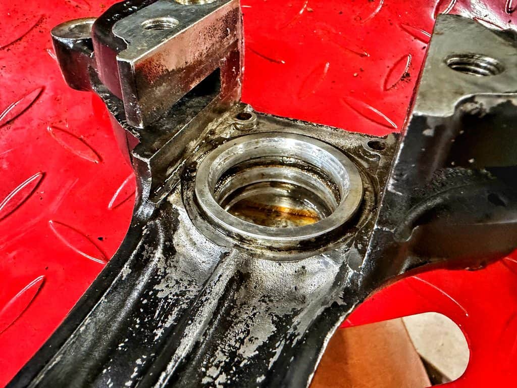 1976 Honda CB750F Seized Caliper Piston - 1