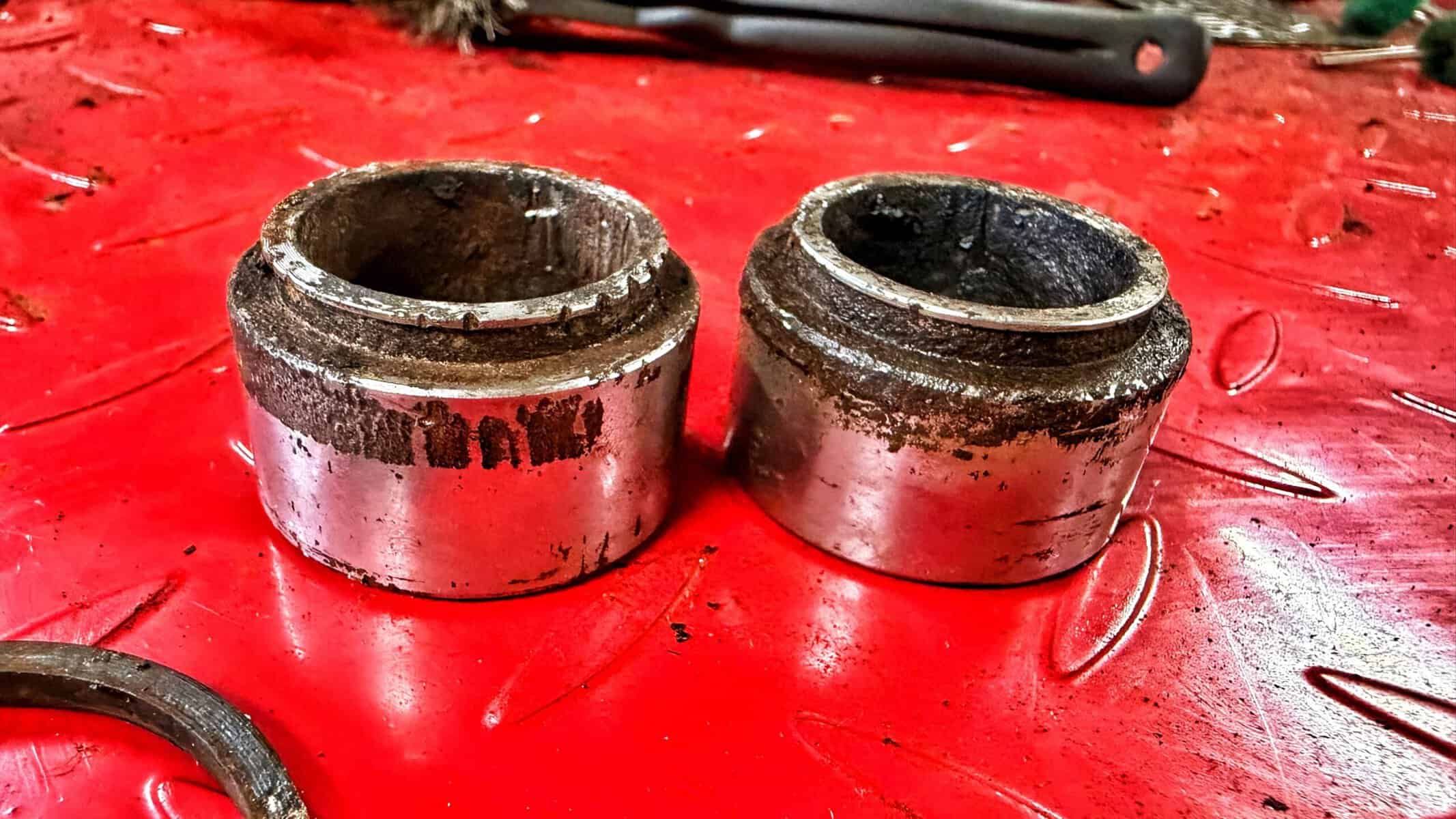 1976 Honda CB750F Seized Caliper Piston - 7
