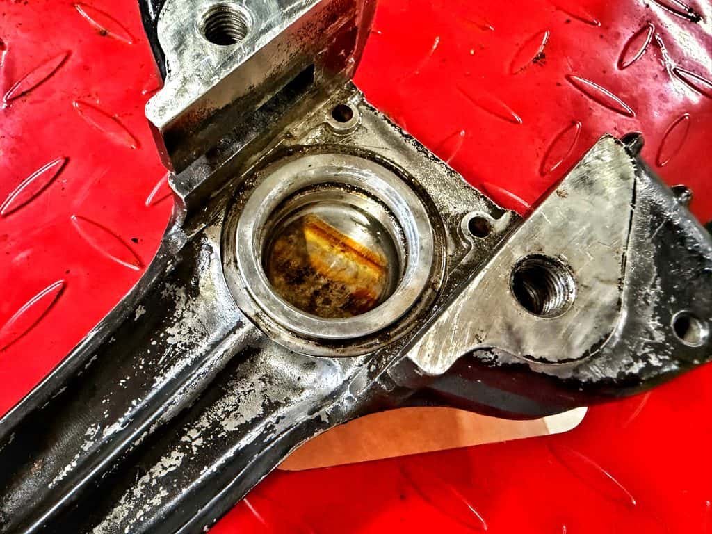 1976 Honda CB750F Seized Caliper Piston - 6