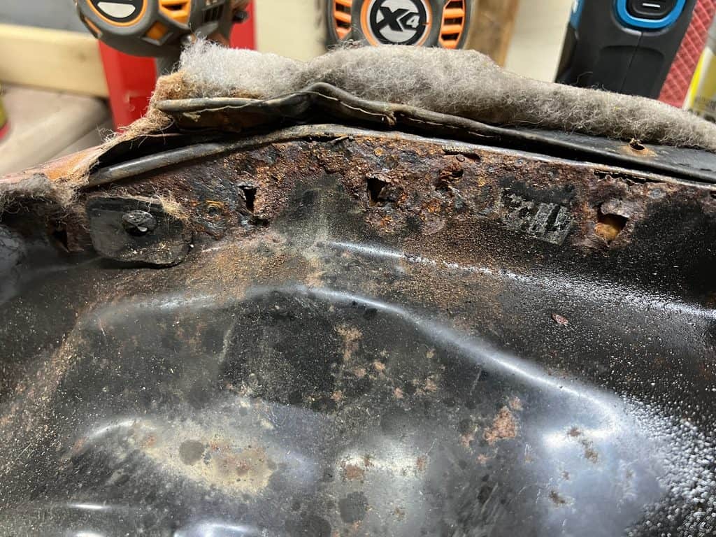 1976 Honda CB750F Seat Pan - 2
