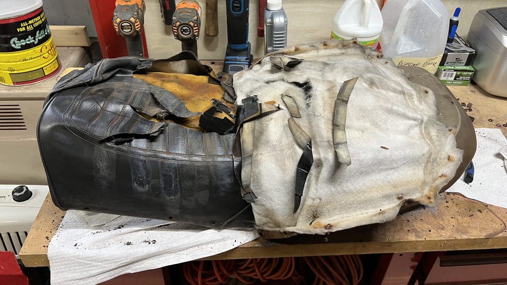 1976 Honda CB750F Seat Pan - 6