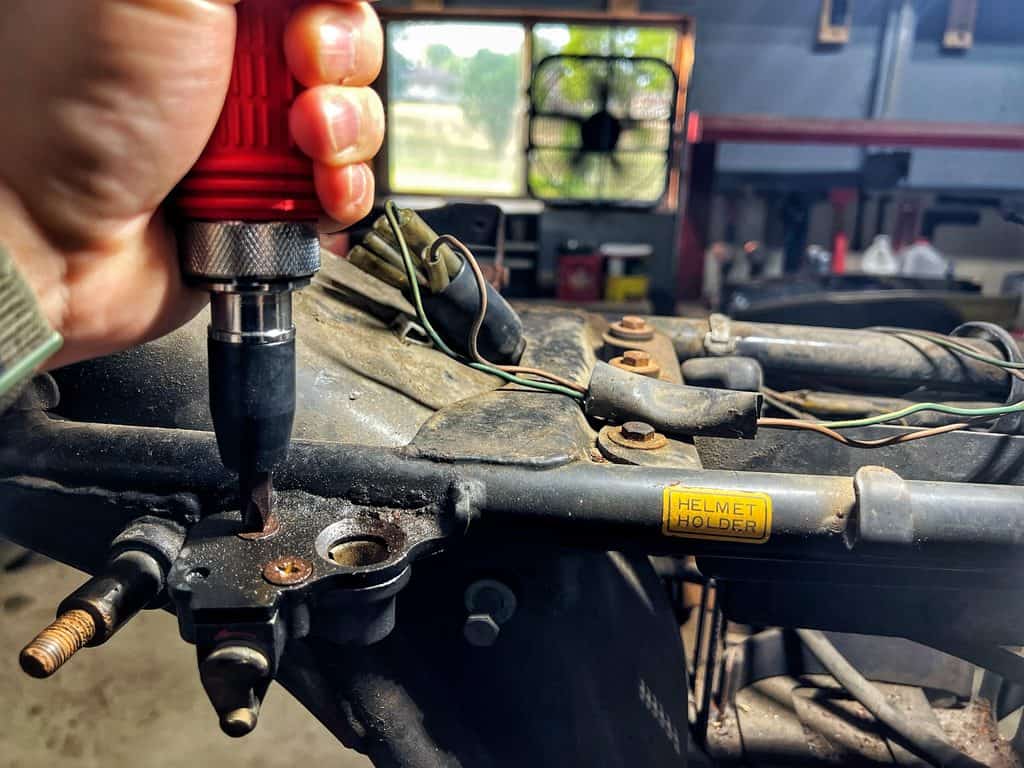 1976 Honda CB750F Seat Lock