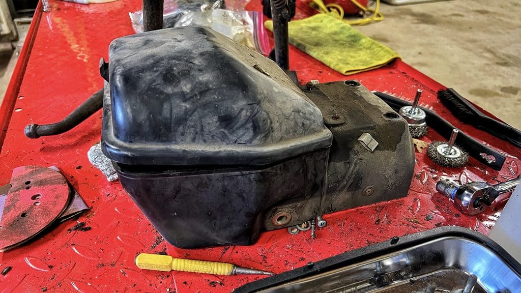 1976 CB750F Trunk Removal - 2